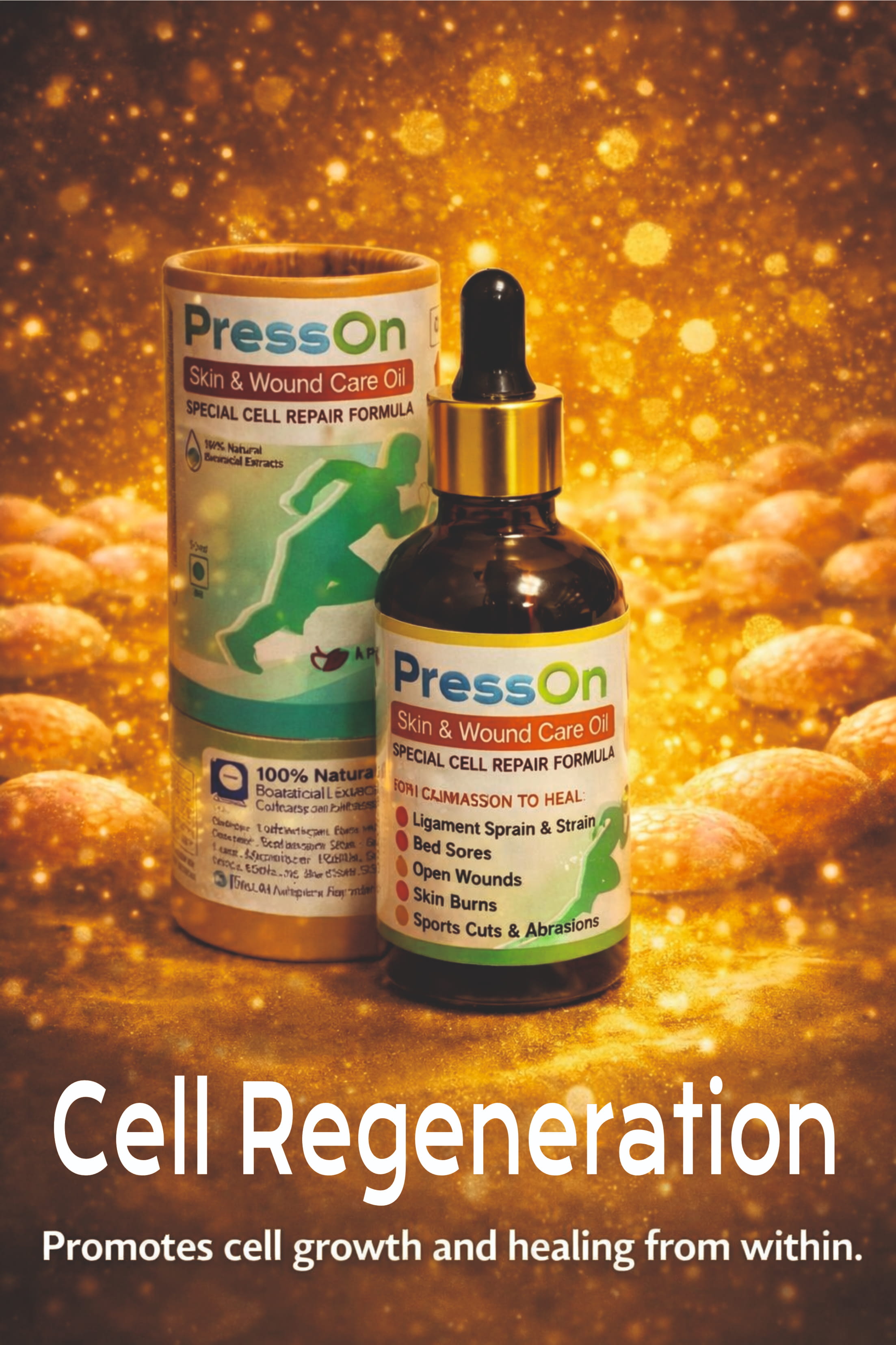 PressOn - Cell-proliferation & Cell regeneration